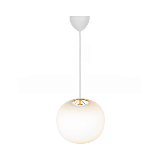 Nordlux Navone 20 - Suspension - Blanc opale - Une suspension moderne pour chaque espace