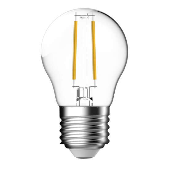 Nordlux E27 - G45 - 2700 Kelvin - 470 Lumen - Luz blanca cálida para una atmósfera acogedora