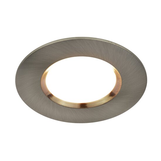 Nordlux Dorado Smart - Downlight - Brushed Nickel - Ideal for outdoor and bathroom use