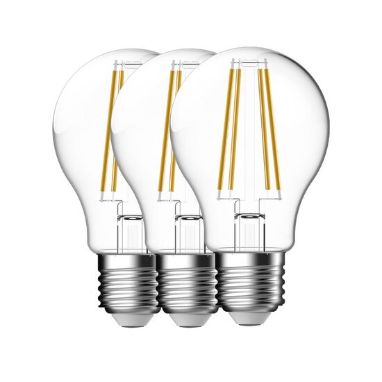 Nordlux E27 - 3-pack - A60 - 4000 Kelvin - 1150 Lumen - Helles weißes Licht für jeden Raum
