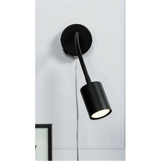 Nordlux Explore Flex | Wall light | Black - Elegant wall light for any room