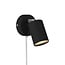 Nordlux Explore | Aplique de pared | Negro - Iluminación elegante para cualquier habitación