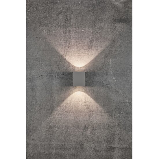 Nordlux Canto Kubi 2 - Minimalistische Wandlampe für den Außenbereich