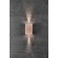Nordlux Fold 10 - Lámpara de Pared Cobre para Espacios Exteriores Modernos