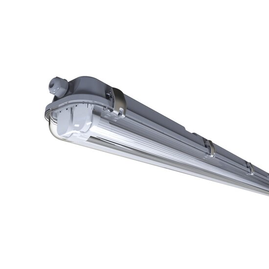 Nordlux Works IP65 2x24 - Luminaria de Batten - Ideal para garajes y talleres