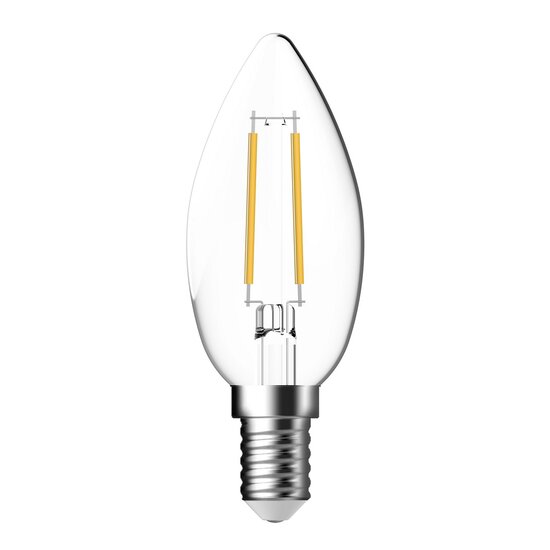 Nordlux E14 - C35 - Dim - 2700 Kelvin - 470 Lumen - Dimmable C35-Lampe für warme Atmosphäre
