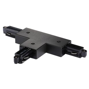 Link T-Connector left - Track light accessory - Black