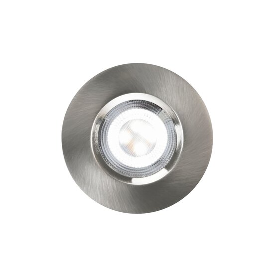Nordlux Don Smart - Colour - Downlight - Brushed Nickel - Smart lighting for every ambiance