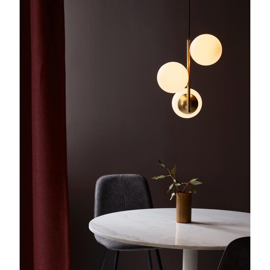 Nordlux Lilly 3-Spot - Pendant - Brass - Elegant lighting for any space
