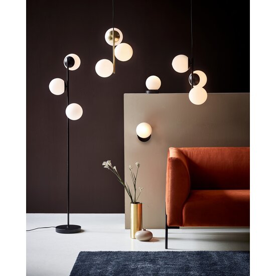 Nordlux Lilly 3-Spot - Lámpara Colgante - Negra - Iluminación elegante para cualquier espacio