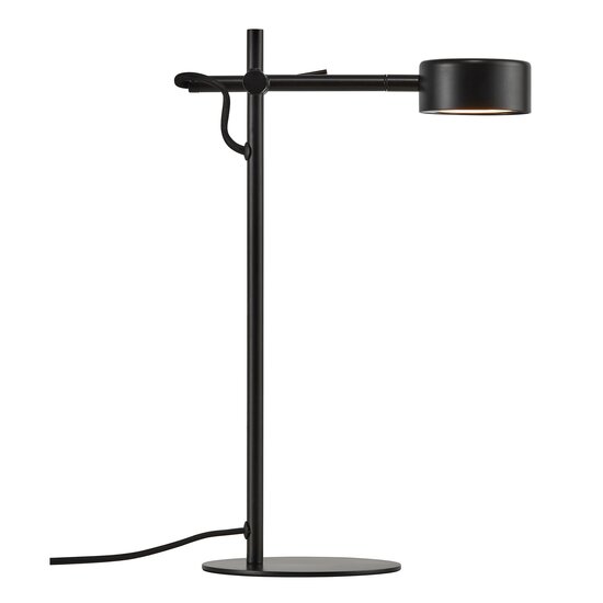 Nordlux Clyde | Tischlampe | Schwarz - Schlankes nordisches Design mit Moodmaker™-Funktion