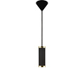 Nordlux Galloway - Pendant Kit - Black/brass - Creëer een stijlvolle sfeer in uw interieur
