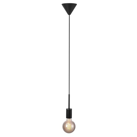 Nordlux Paco | Pendelleuchte | Schwarz - Minimalistisches Design für jeden Raum