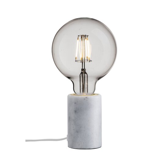 Nordlux Siv Marble - Tischlampe - Weiß - Einfache Eleganz für jeden Raum