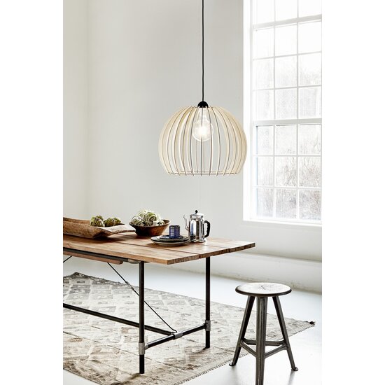 Nordlux Chino 40 - Lámpara colgante - Madera clara para una atmósfera elegante