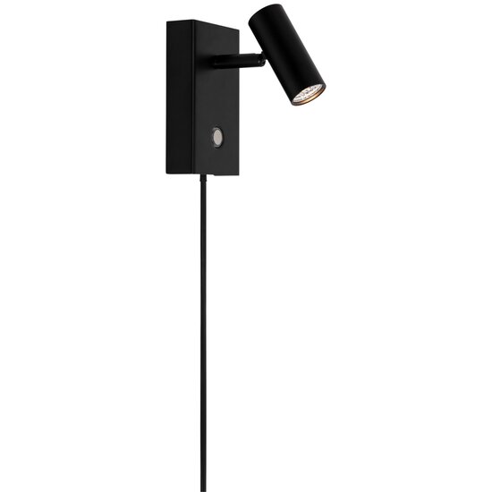Nordlux Omari | Aplique de pared | Negro - Diseño minimalista para cualquier espacio