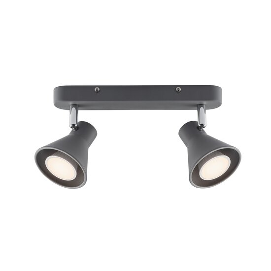 Nordlux Eik 2 - Spot Light - Grey - Iluminación discreta y práctica para cualquier espacio