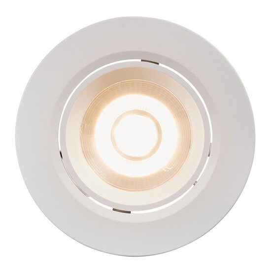 Nordlux Roar - Downlight - White - Discreet and energy-efficient for any space