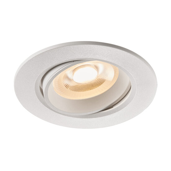 Nordlux Roar - Downlight - White - Discreet and energy-efficient for any space