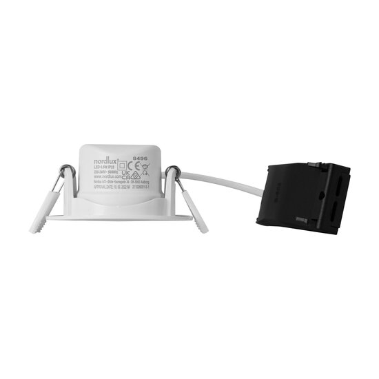 Nordlux Roar - Downlight - White - Discreet and energy-efficient for any space