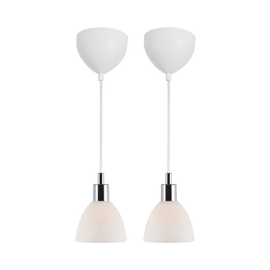 Nordlux Ray 2-Kit - Pendelleuchte - Chrom - Stilvolle Beleuchtung für jedes Interieur