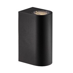 Asbol Round - Lámpara de Pared - Negra