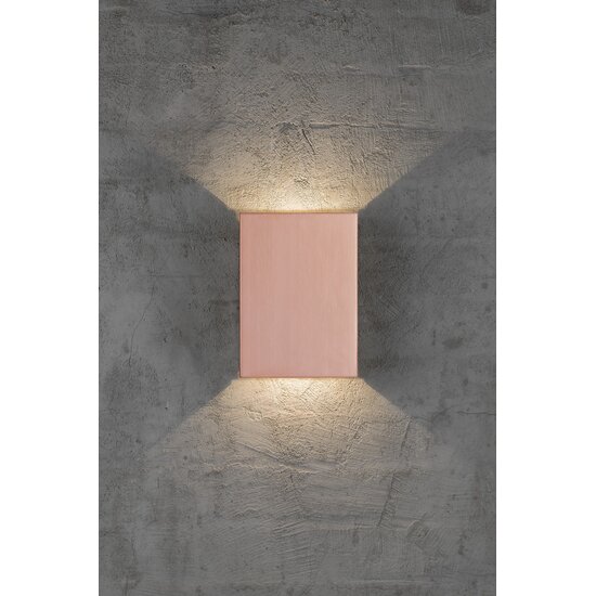 Nordlux Fold 15 - Copper Wall Light for Indoor and Outdoor Use