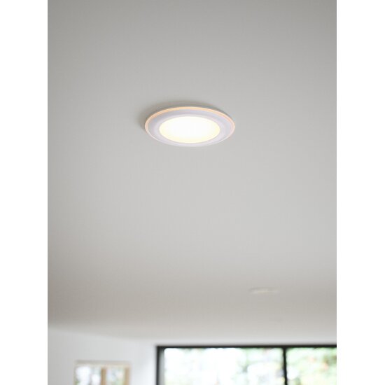 Nordlux Elkton 8 - Downlight - Blanc - Créez l'ambiance parfaite avec un éclairage dimmable