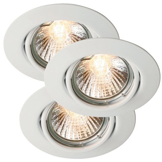 Nordlux Triton 3-Kit - Downlight - White - Ideal indoor lighting solution for any space