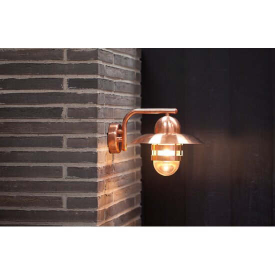 Nordlux Nibe | Wall light | Copper - Perfect for outdoor spaces
