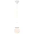 Nordlux Cafe 15 - Suspension - Blanc opale - Suspension simple et belle en verre blanc opale