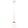 Nordlux Cafe 15 - Pendant - Opal white - Eenvoudige en mooie hanglamp in opaalwit glas
