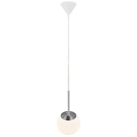 Nordlux Cafe 15 - Pendant - Opal white - Eenvoudige en mooie hanglamp in opaalwit glas