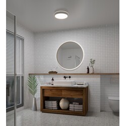 Noxy - 3000/4000K - 3-Step - Plafondlamp - Wit