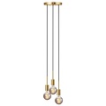 Nordlux Paco 3-Spot - Suspension - Laiton - Créez une ambiance chaleureuse dans votre intérieur