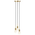 Nordlux Paco 3-Spot - Suspension - Laiton - Créez une ambiance chaleureuse dans votre intérieur