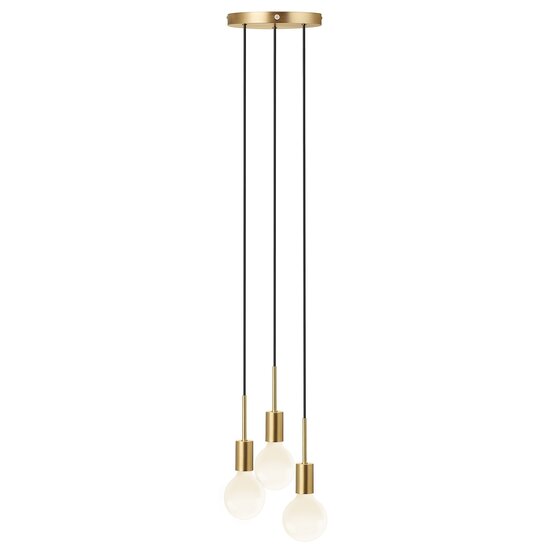 Nordlux Paco 3-Spot - Suspension - Laiton - Créez une ambiance chaleureuse dans votre intérieur