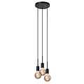 Nordlux Paco 3-Spot - Colgante - Negro - Crea una atmósfera moderna en tu hogar