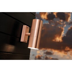 Tin Double - Aplique de pared - Cobre