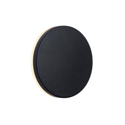 Artego Round - Wandlamp - Zwart