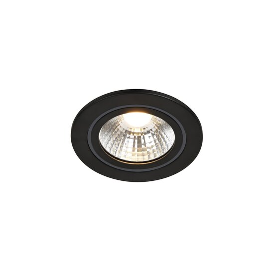 Nordlux Alec 1-Kit - Downlight - Black - Create the perfect ambiance with dimmable lighting