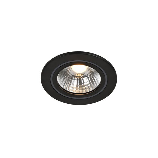 Nordlux Alec 1-Kit - Downlight - Noir - Créez l'ambiance parfaite avec un éclairage dimmable