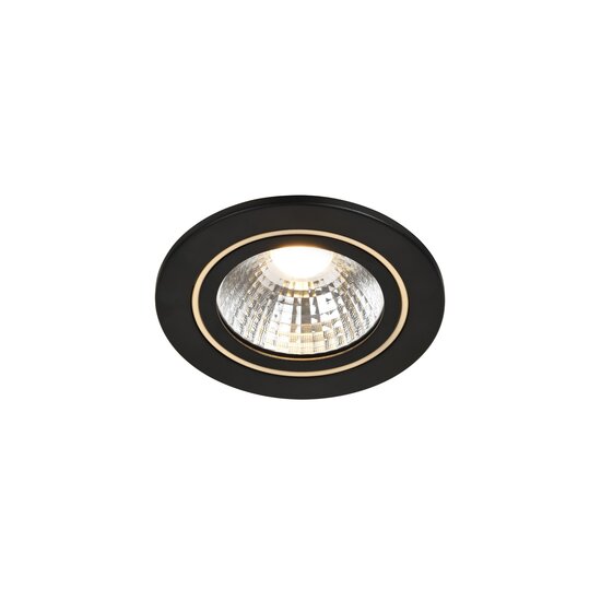 Nordlux Alec 1-Kit - Downlight - Noir - Créez l'ambiance parfaite avec un éclairage dimmable