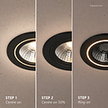 Nordlux Alec 1-Kit - Downlight - Black - Creëer de perfecte sfeer met dimbare verlichting