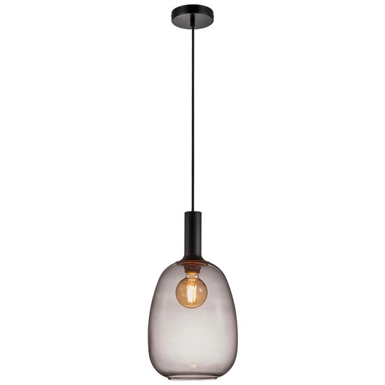 Nordlux Alton 23 - Pendelleuchte - Schwarz - Elegante Pendelleuchte für gemütliche Beleuchtung