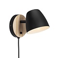 Nordlux Theo | Wandleuchte | Schwarz - Modernes Licht für jeden Raum