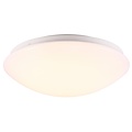 Nordlux Ask 28 - IP44 - Ceiling light - White - Timeless design for any space