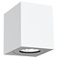 Nordlux Canto Kubi 2 - Lámpara de pared minimalista para interiores y exteriores