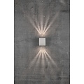 Nordlux Canto Kubi 2 - Minimalistische wandlamp voor binnen en buiten