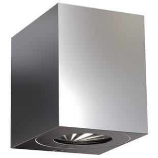 Canto Kubi 2 - Aplique de pared - Acero inoxidable